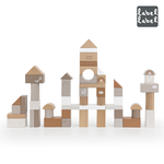 官方直營【Label Label】木質積木組-焦糖色, , large