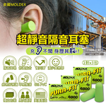 [日日好物](3包超值組)美國MOLDEX-Pura-Fit超靜音PU慢回彈子彈型隔音耳塞-型號6800綠色1對/包(NRR33dB降噪規格,助眠器,露營好睡系列), , large