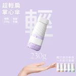 [凱得國際]KISSDIAMOND超輕扁六折漸變晴雨掌心傘KDU-B0001 薰衣紫, , large