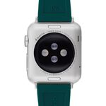 COACH Apple Watch 錶帶 38/40/41mm適用 綠色 矽膠錶帶(不含手錶), , large