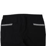 大尺碼-KINGO-休閒 彈性 窄管褲-黑-444305, , large