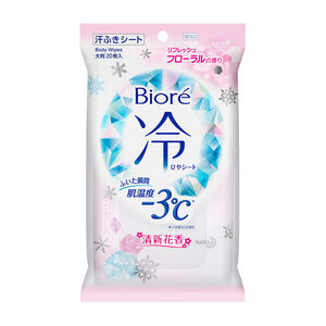 Biore -3涼感濕巾-清新花香20PC