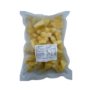 冷凍金鑽鳳梨切塊(每箱10包/每包1Kg)