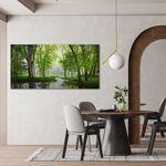 【御畫房】秘境 國家一級畫師手繪油畫60×120cm(VF-134), , large