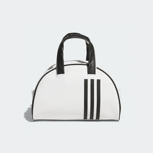 Adidas Golf Tote Bag – Half-Moon Triple-Stripes Design (Black/White)