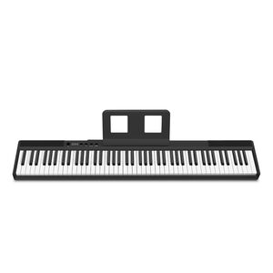 【KONIX】88鍵藍牙智慧電子鋼琴(S300)  黑色款  MIDI鍵盤 數位鋼琴