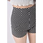 (S) 質感點點黑色短褲二手衣, , large
