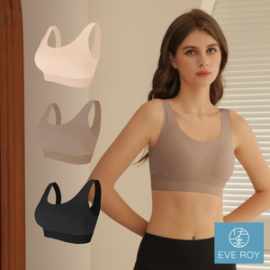 【伊柔EVEROY】顯瘦無痕高包覆無鋼圈運動內衣 M-2XL 內衣 粉橘膚 W035-11