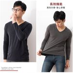 【現貨】MIT台灣製 EKS重效機能吸濕發熱 發熱衣 保暖衣-V領 PL6896, , large