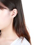 【Angel & Me】愛的蜂鳥 Hummingbird 一對 s925 純銀 耳環 耳夾 情人節 禮物, , large