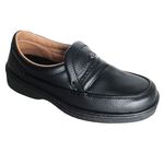 JV80153 男休閒皮鞋, 黑色-25.5cm, large
