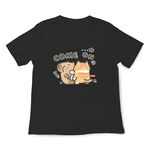 JZ TEE Capybara & Orange Cat-COME ON Graphic Tee, , large