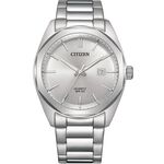 CITIZEN 星辰 限量 紳士日期手錶 送禮-銀/41mm BI5110-54A, , large