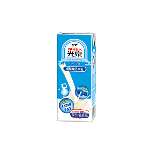 光泉低脂高鈣牛乳-200ml