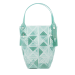 ISSEY MIYAKE BAO BAO DAZZLE 4X4 透明果凍手提包/湖水綠, , large