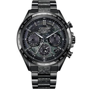 CITIZEN 星辰 韋禮安廣告款 闇月款 限量 鈦 GPS衛星對時光動計時手錶 CC4065-61Y