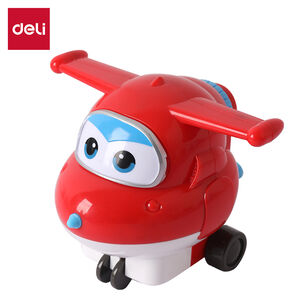 【得力Deli】Super Wings削鉛筆機-紅色