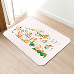 【Monster】 Soft Diatomaceous Earth Absorbent Mat – Wu Hsin-Chih Collection (60x40cm) – Little Concert, , large