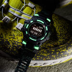 CASIO 卡西歐 G-SHOCK 夜光迷彩 城市夜景系列藍芽手錶 GBD-100LM-1, , large