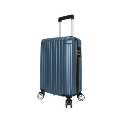時尚簡約20吋ABS旅行箱-古典藍