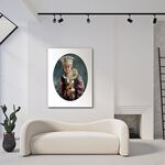 【御畫房】苗族少女 國家一級畫師手繪油畫60×80cm(VF-05), , large