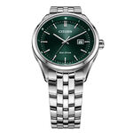 CITIZEN 星辰 光動能城市手錶-綠 BM7569-89X, , large