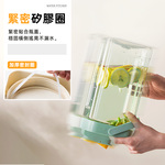 【上手家居】食用級冷水壺 3.5L-暖白密封圈冷水壺(大容量水壺/大水壺/飲水桶/冰箱水壺/冰箱冷水壺/噸噸桶), , large