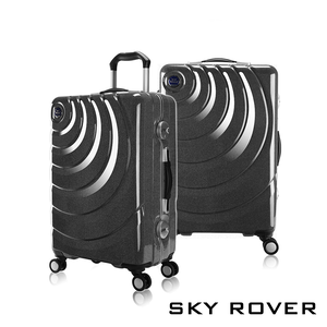 【PANTHEON PLAZA】展示品限量出清 SKY ROVER 24 26 28吋 魔幻星辰 鋁框硬殼行李箱 SRI-1547J 四色可選