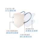 【千康購物網】CICIBELLA 6D冷感輕呼吸口10入-米, , large