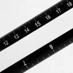 [Hamlet] 2X/20cm Ruler Typoscope Magnifier A043, , large