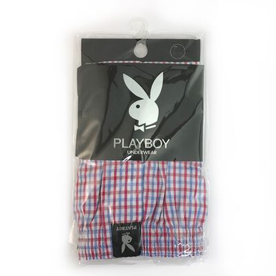 Play Boy優質棉五片式平口褲-花色隨機出貨