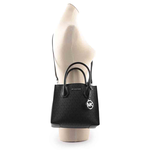 Michael Kors Mercer Logo 吊飾塗層帆布二用包/黑色, , large