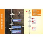 【H&R安室家】頂天立地衛浴四層置物架 TS104, , large