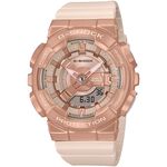 CASIO 卡西歐 G-SHOCK ITZY留真配戴款 粉紅金優雅手錶 女錶 GM-S110PG-4A, , large