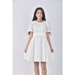 (S) jorya質感兩件式白色洋裝二手衣, , large