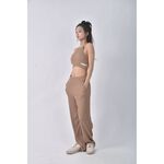 (M) 【安于晴Charlene私服】質感兩件式棕色套裝二手衣, , large