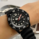[星晴錶業]CITIZEN手錶,44mm,CI00013黑色錶面黑錶殼深黑色矽膠錶帶款, , large