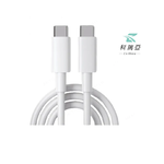 C to C（100W）(1M)-TPE-White, , large