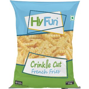 Hyfun crinkle cut fries