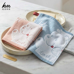 [Kemei Cotton] excellent no yarn high quality small square scarf / handkerchief / wipe hand towel / wipe sweat towel / saliva towel, , large