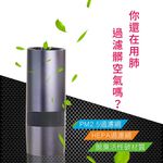 (2入組)【安伯特】神波源 AI智慧空氣清淨機 USB充電 負離子淨化, , large