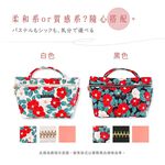 日本製 【Passage Bois】山茶花 雙口袋大容量抗菌手提袋, , large
