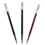 【O.B.】中性筆芯 0.38mm 藍/黑/紅芯 單色12支/組 OB-238-R 適用238筆 - 多款可選, , large
