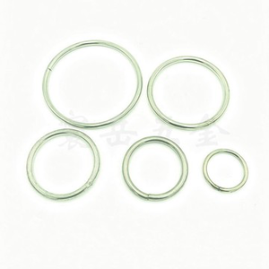 WIN 五金 台灣製造 線徑8mm*60 有焊接 白鐵圓圈環 圓圈圈 白鐵配件 不鏽鋼圓圈 登山鉤 白鐵圈