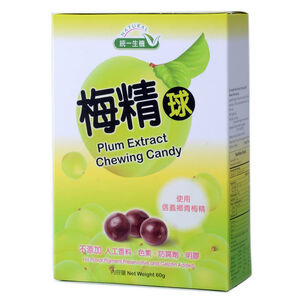PLUM EXTRACT CHEWING CANDY