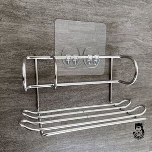 [Beargood sticker] Sponge & Dish Soap Rack (304 Stainless Steel)