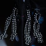 SOLIS 點線面系列旅行隨身側背小包-灰白線點, , large