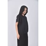 (S) uniqlo質感棉質藍色短袖上衣二手衣, , large