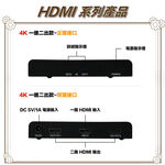 昌運監視器 HD-102SP 4K HDMI一進二出影像分配器, , large