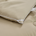 [LY SHIN BEDDING] Betrise Milk Tea Coffee-Top 300 yarn lyocell fiber graphene technology antibacterial down velvet warm winter quilt (single 5x7 feet), , large